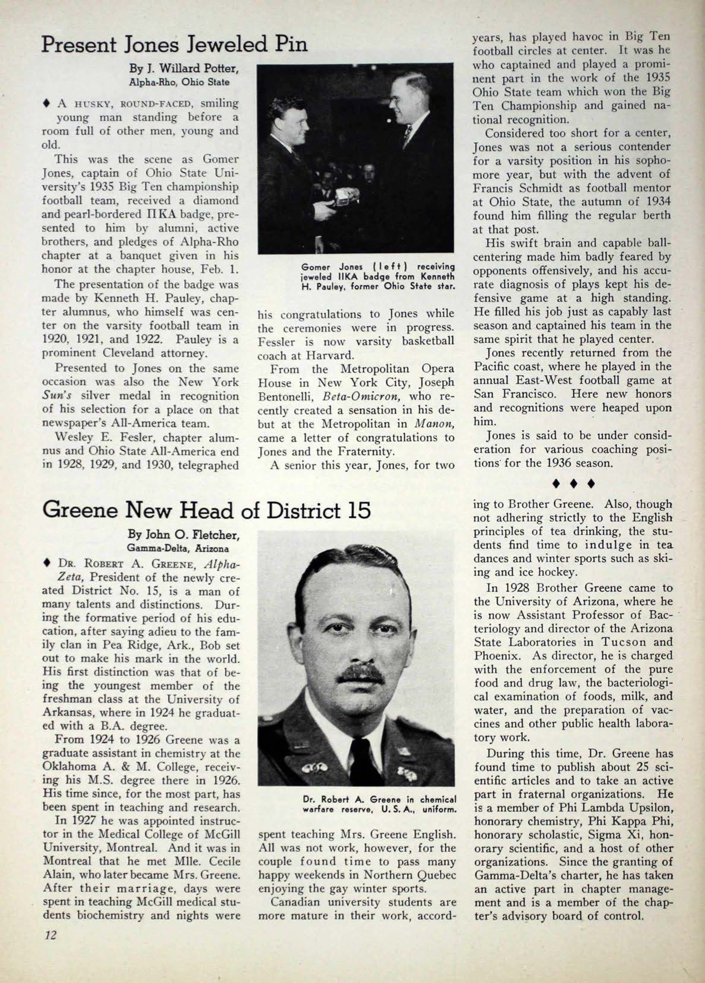 Presents Jones Jeweled Pin